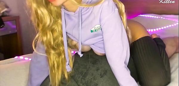  Fucking After School in My Favorite Hoodie - Real Amateur Hidden Kitten